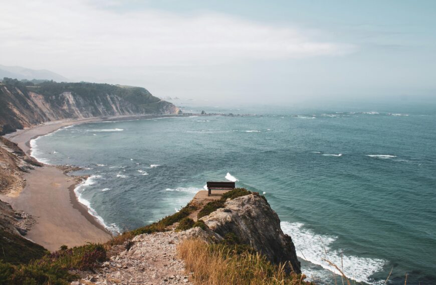 paisaje asturias costa